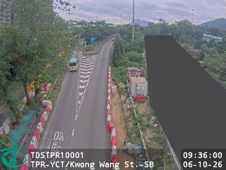 大埔公路元洲仔段近廣宏街 - 南行