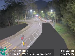 大埔公路大埔滘段近逸遙路 - 南行