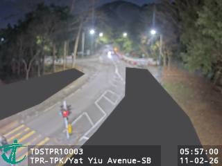 大埔公路大埔滘段近逸遙路 - 南行