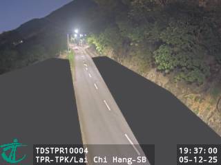 大埔公路大埔滘段近荔枝坑 - 南行