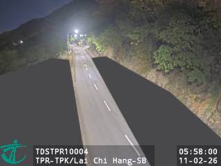 大埔公路大埔滘段近荔枝坑 - 南行