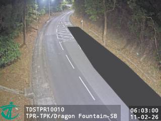 大埔公路大埔滘段近觀海崇庭 - 南行