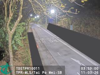 大埔公路馬料水段近大埔尾 - 南行