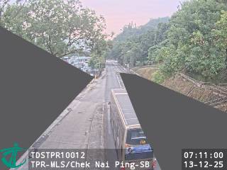 大埔公路馬料水段近赤泥坪 - 南行