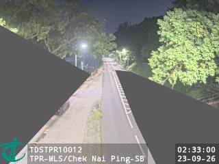大埔公路馬料水段近赤泥坪 - 南行