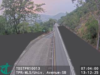 大埔公路馬料水段近大學道 - 南行