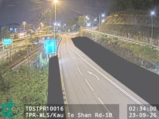 大埔公路馬料水段近九肚山路 - 南行