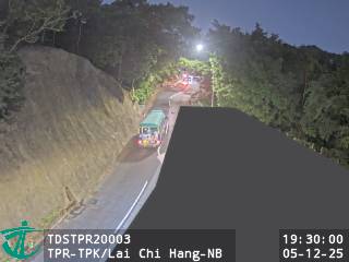 大埔公路大埔滘段近荔枝坑 - 北行