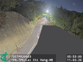 大埔公路大埔滘段近荔枝坑 - 北行