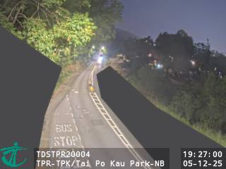 大埔公路大埔滘段近大埔滘公園 - 北行