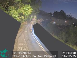 大埔公路大埔滘段近大埔滘公園 - 北行