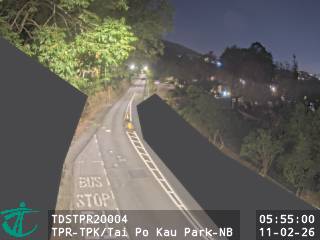 大埔公路大埔滘段近大埔滘公園 - 北行