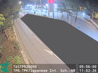 大埔公路大埔滘段近香港日本人學校大埔校 - 北行