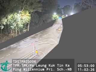 大埔公路大埔滘段近保良局田家炳千禧小學 - 北行