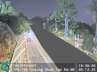 大埔公路大埔滘段近樟樹灘路 - 北行