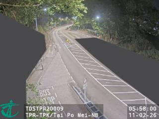 大埔公路大埔滘段近大埔尾 - 北行