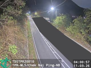 大埔公路馬料水段近赤泥坪 - 北行