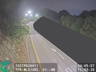 大埔公路馬料水段近大學道 - 北行