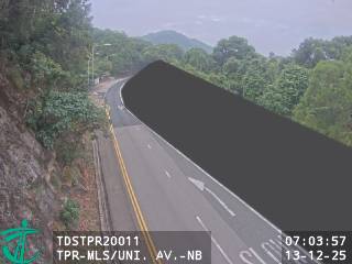 大埔公路馬料水段近大學道 - 北行