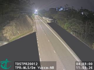 大埔公路馬料水段近雍雅山 - 北行