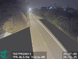 大埔公路馬料水段近雍雅山 - 北行