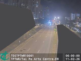 大埔太和路近大埔藝術中心 - 東行