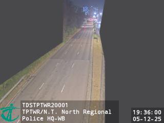 大埔太和路近新界北總區警察總部 - 西行