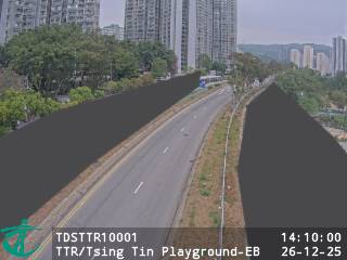 青田路近青田遊樂場 - 東行