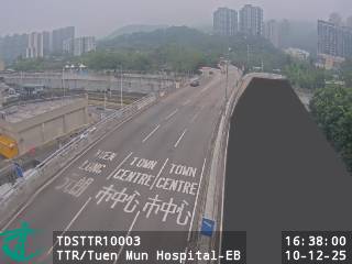 青田路近屯門醫院 - 東行