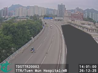 青田路近屯門醫院 - 西行