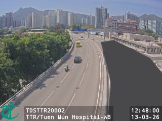 青田路近屯門醫院 - 西行