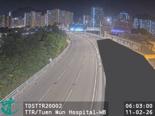 青田路近屯門醫院 - 西行