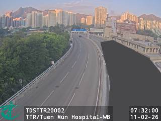 青田路近屯門醫院 - 西行