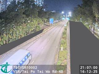 完善路近大埔太和路 - 北行