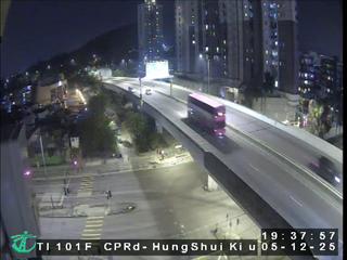 青山公路近洪水橋