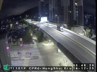 青山公路近洪水橋