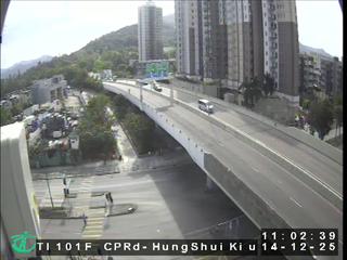 青山公路近洪水橋