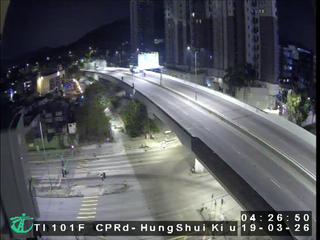 青山公路近洪水橋