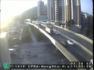 青山公路近洪水橋