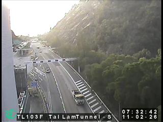 大欖隧道汀九入口