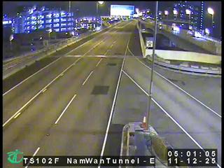 南灣隧道昂船洲大橋入口