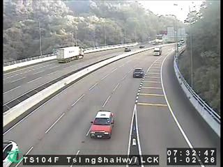 青沙公路近荔枝角