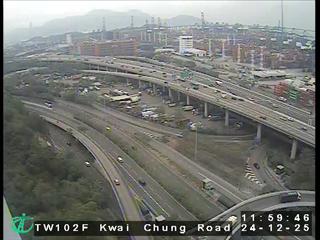 葵涌道近貨櫃碼頭