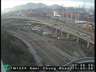 葵涌道近貨櫃碼頭