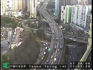 荃灣路近荃青交匯處