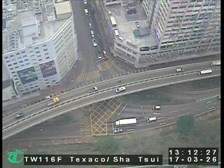 德士古道天橋近沙咀道