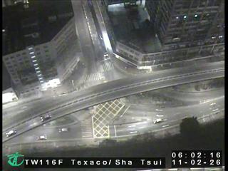 德士古道天橋近沙咀道